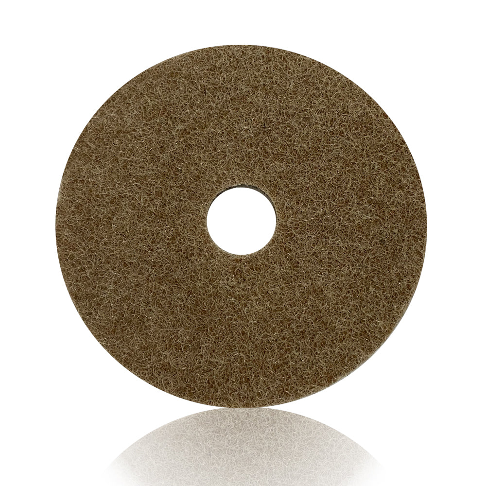 Disco Manta Abrasiva 115mm Acabamento Grosso Marrom SCLS | Caixa com 10