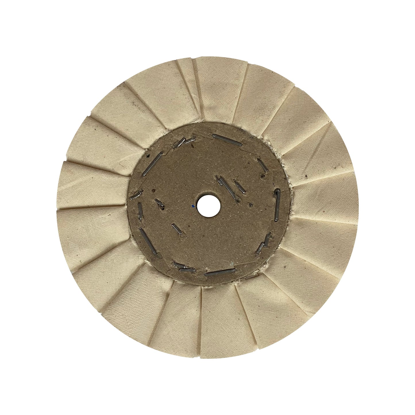 Roda de Polimento Plissada Branca 150mm - 6"