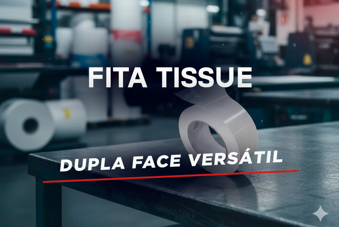 Fita Tissue: Dupla Face Versátil