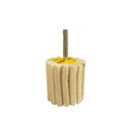 Roda de Feltro 50x50 mm com Haste 6 mm ABRATEX