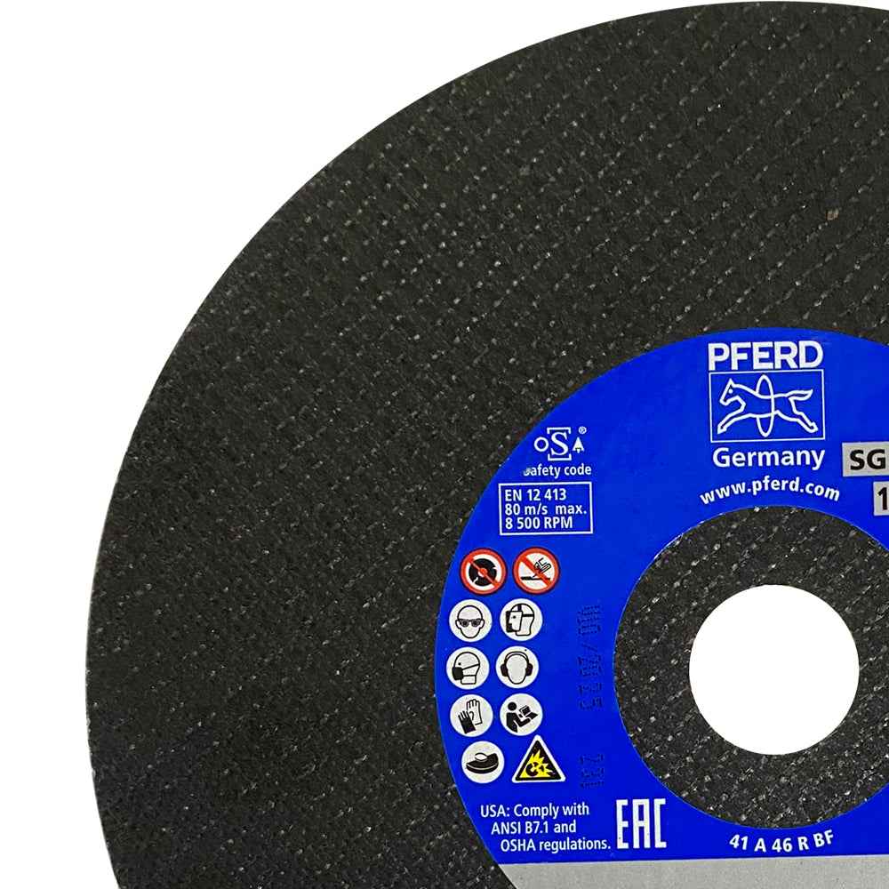 Disco Corte EHT 180-1,9 SG Steelox PFERD ART. 69121074 | Caixa com 25