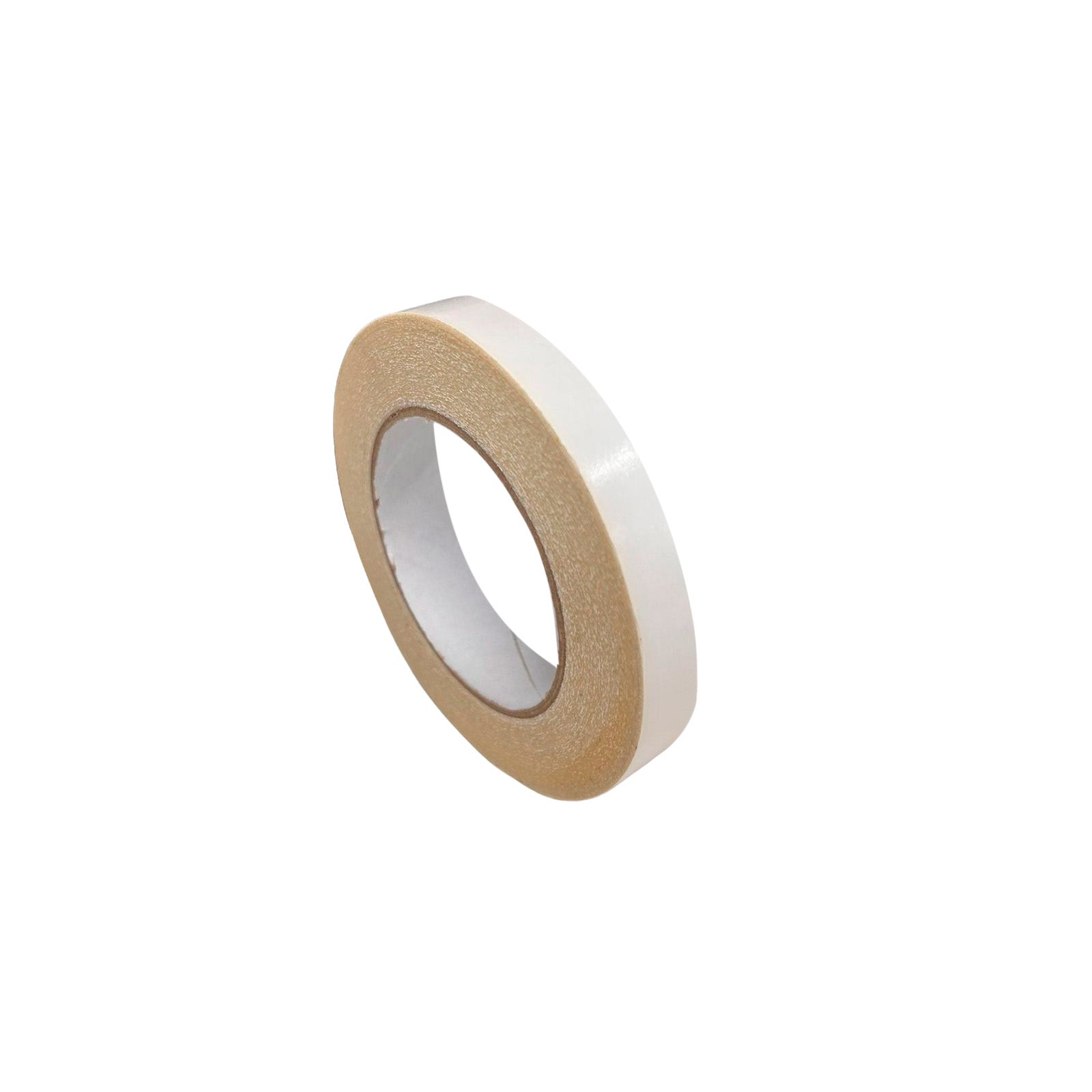 Fita Dupla Face Tissue Leitosa 24mm com 30m | Fixação Leve e Média