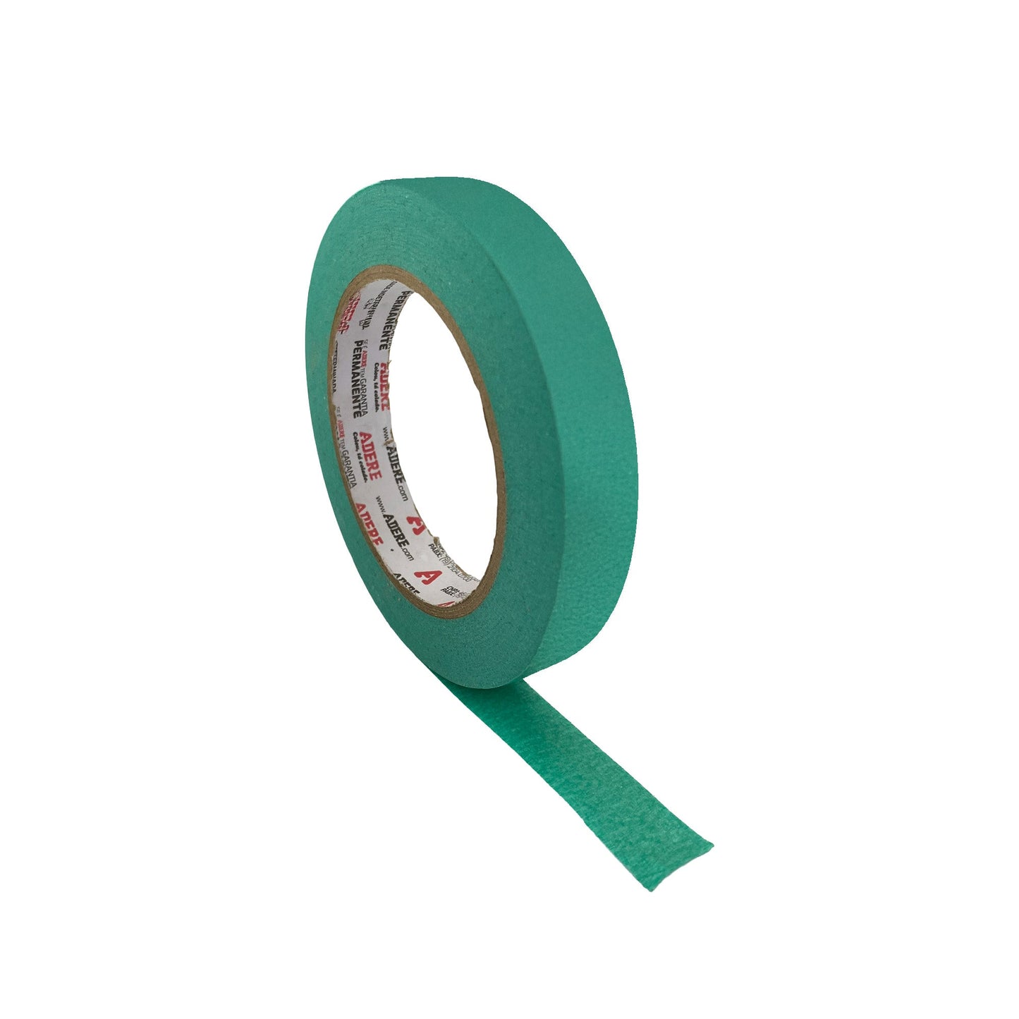 Fita Crepe Automotiva - 18 mm x 50 m Verde | Caixa com 5