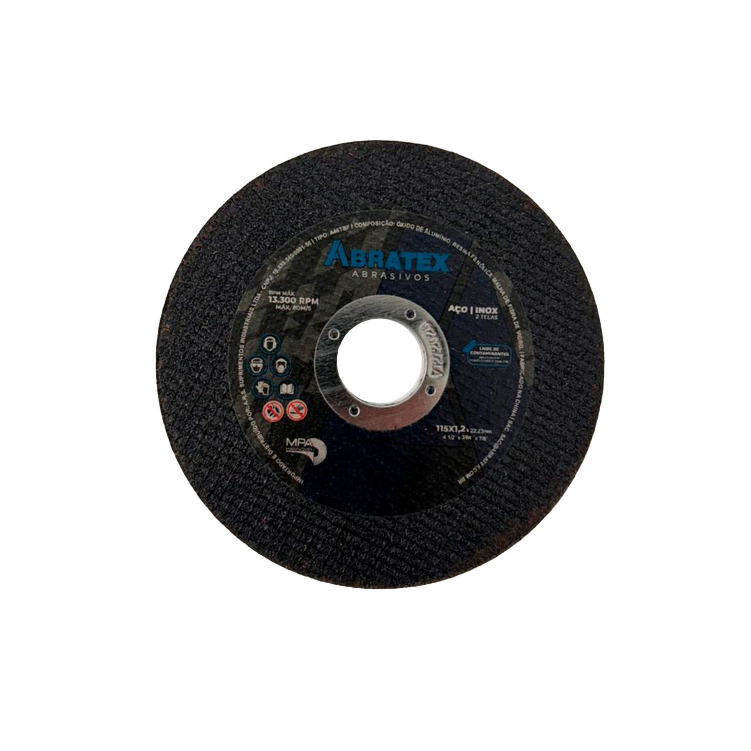 Disco de Corte Abratex 115x1,2mm | Corte Rápido e Preciso