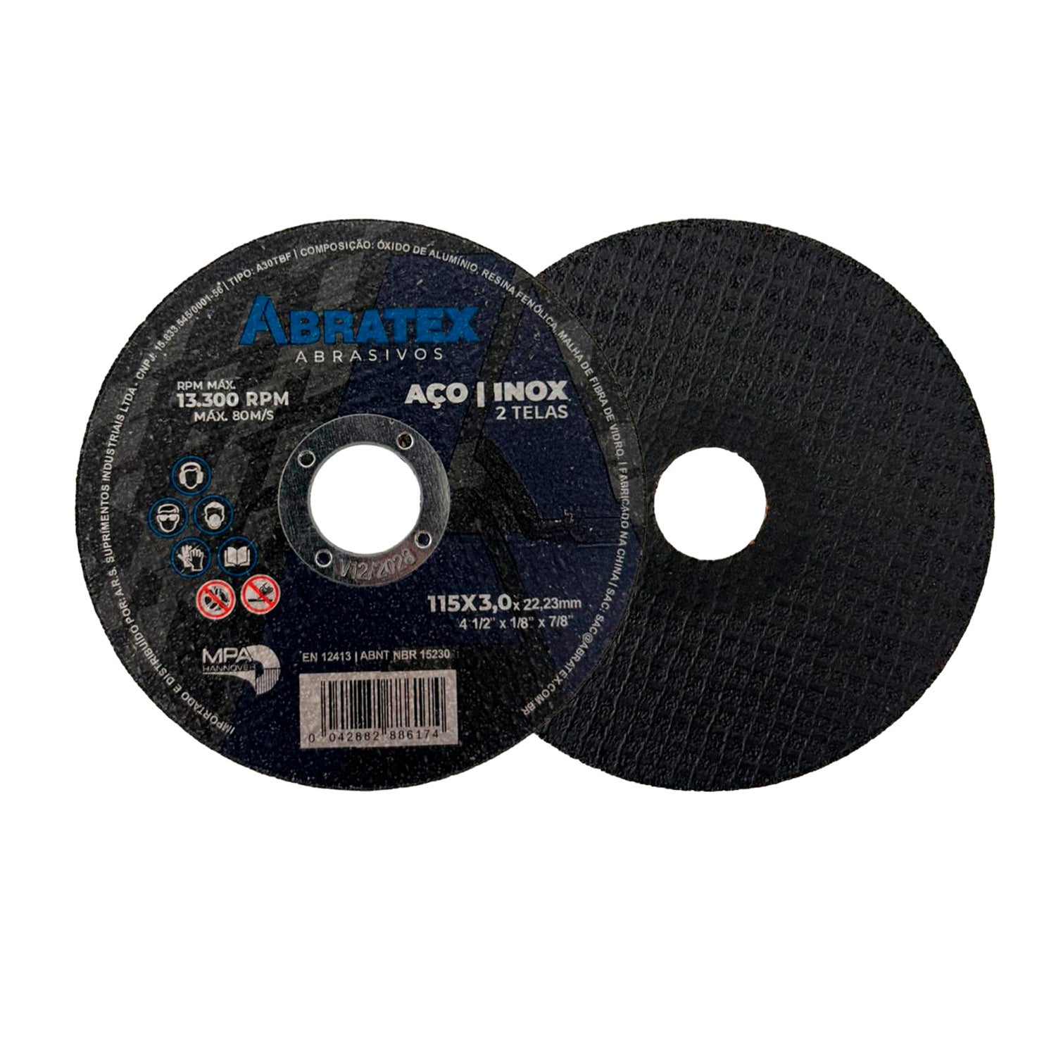 Disco de Corte 115-3,0 Abratex Premium