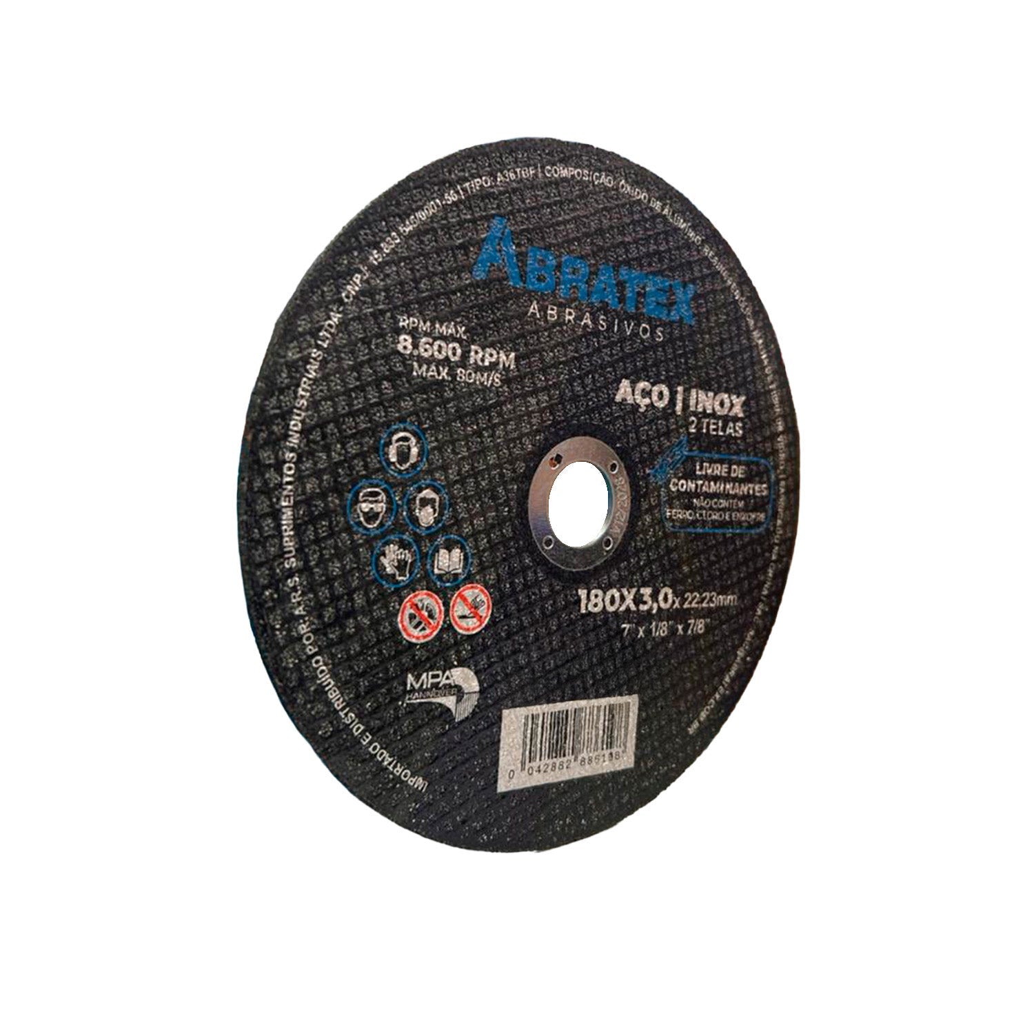 Disco de Corte 180-3,0 Abratex Premium