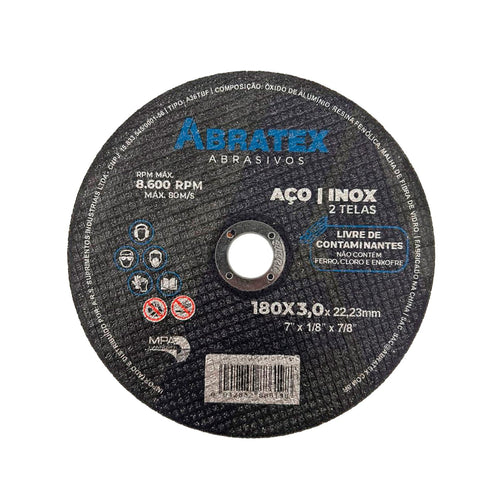 Disco de Corte 180-3,0 Abratex Premium