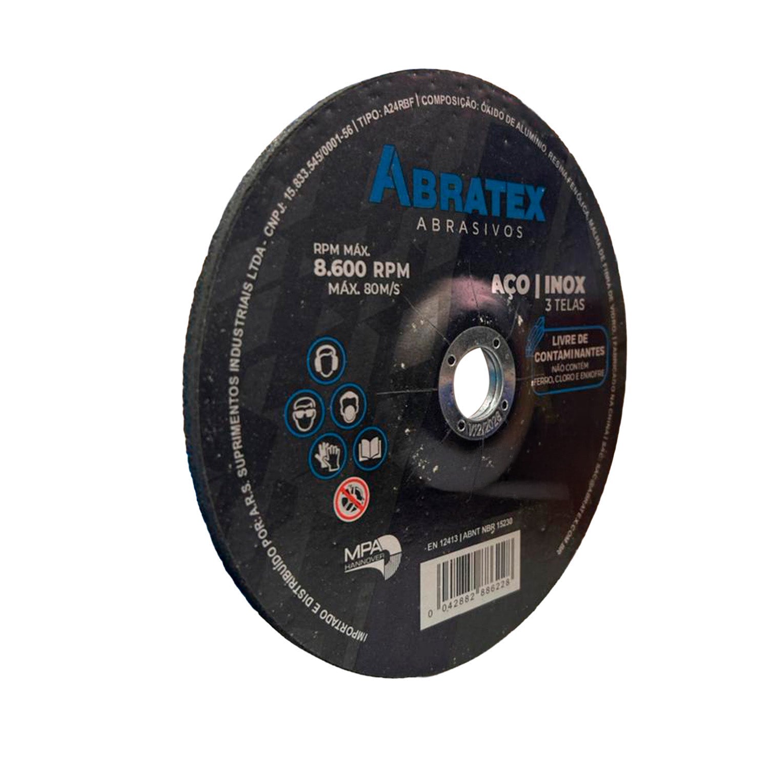 Disco de Desbaste 180-6,0 Abratex Premium