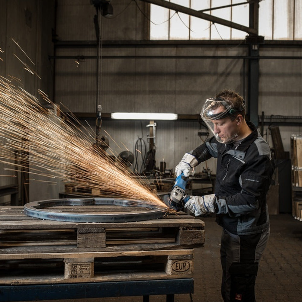 Disco Polifan Flap PFERD 115mm Grão 40 PSF Steelox - ART. 67764115 - Caixa com 10