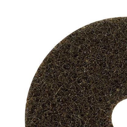 Disco Manta Abrasiva 115mm Acabamento Grosso Marrom SCLS | Caixa com 10