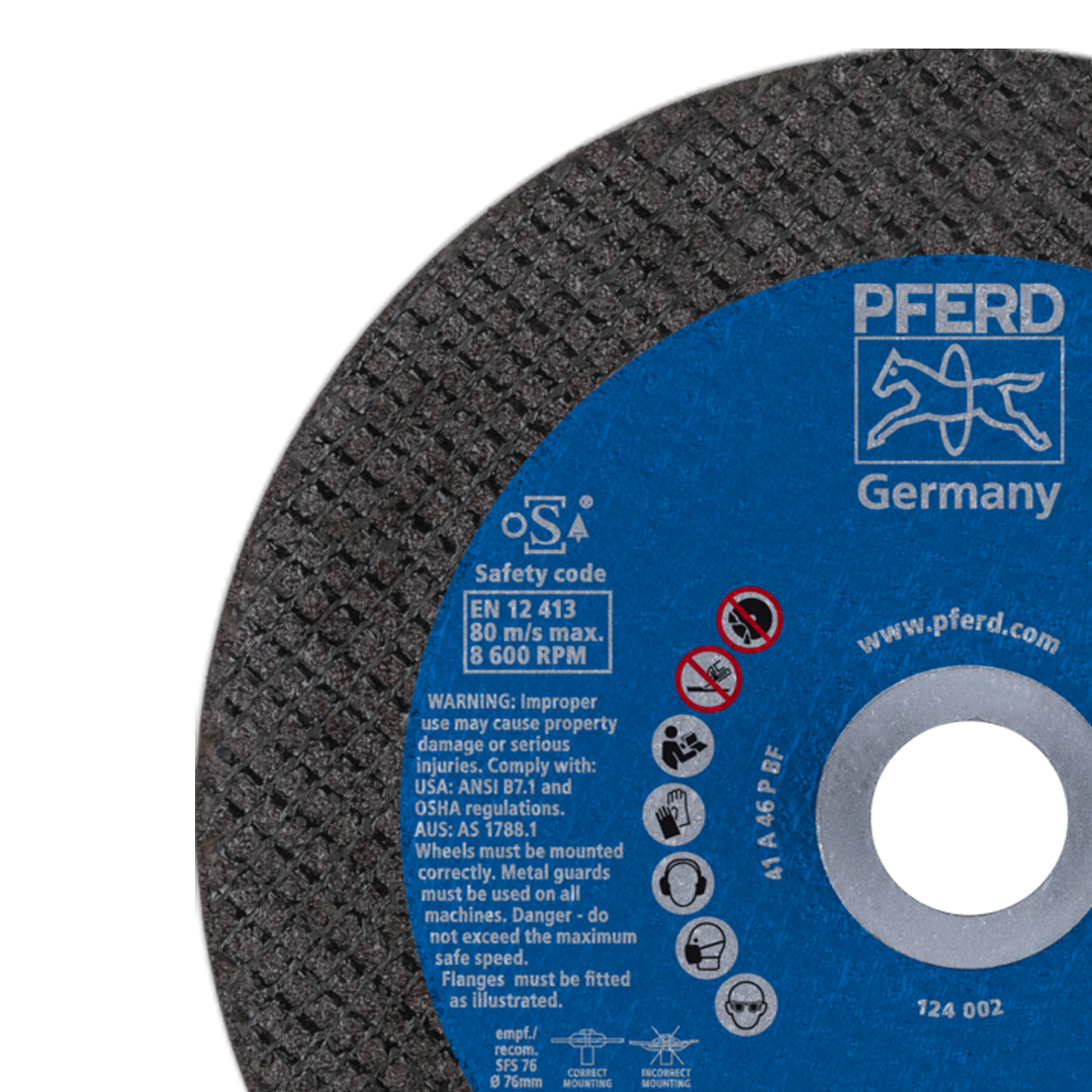 Disco Corte EHT 180-1,6 PSF Steelox PFERD ART.61726121