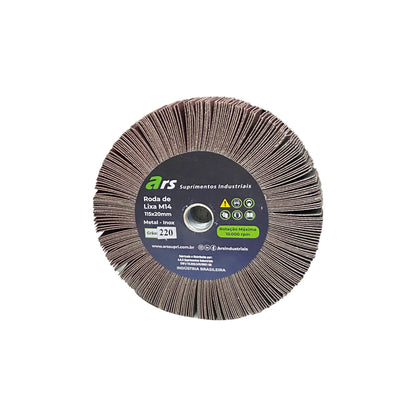 Roda Lixa 115-20 M14 - Grão 220 - ARS