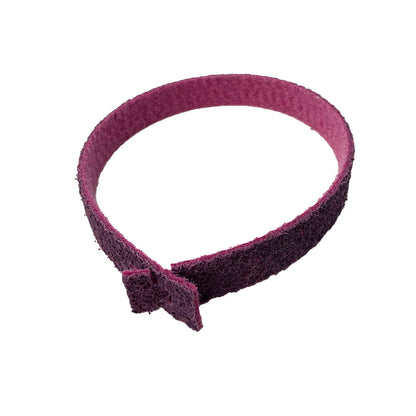 Cinta Engate Rápido Manta Abrasiva 30X660 - Roxo Médio