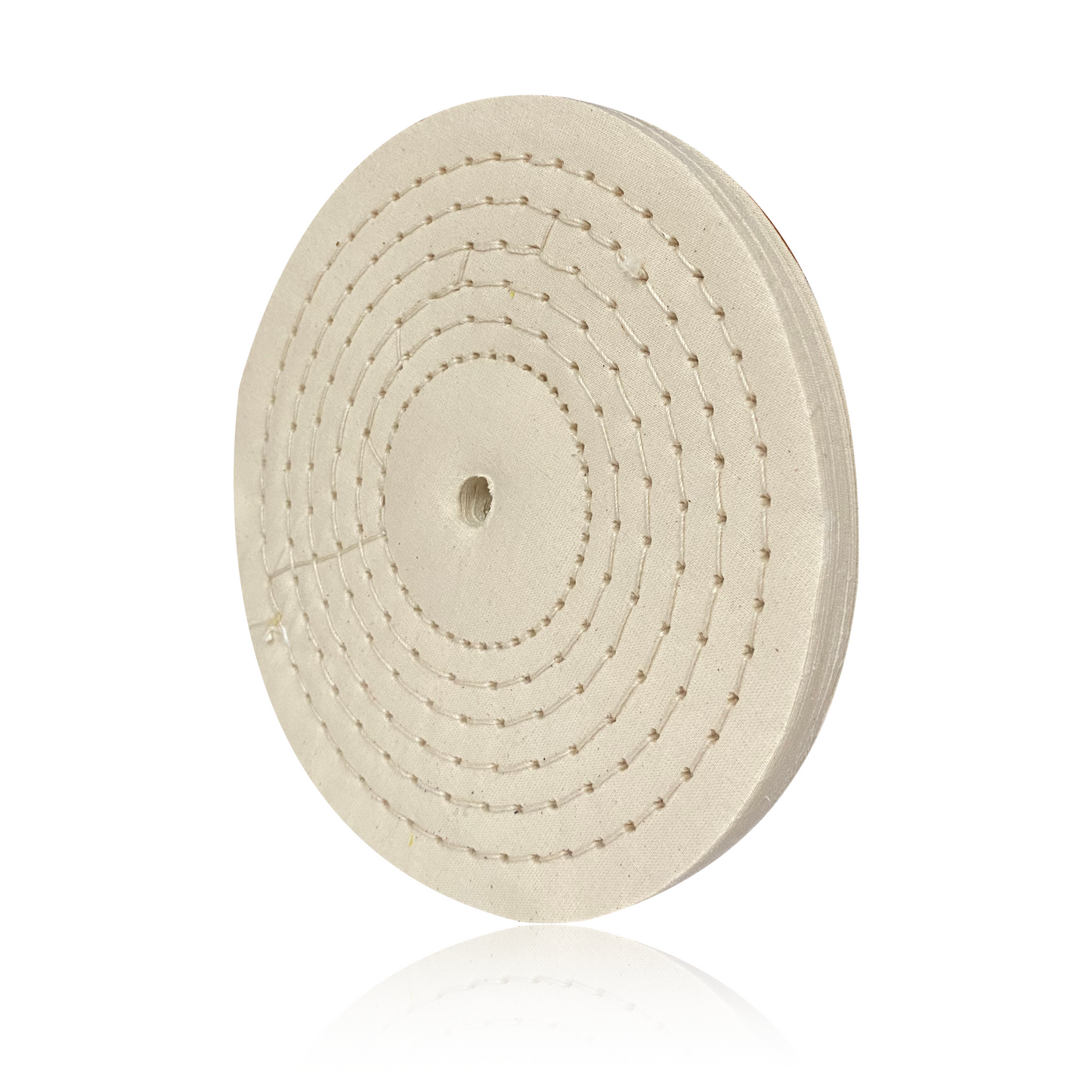 Roda Polimento Algodão 200x15 - Branco Macia - Roda 8"