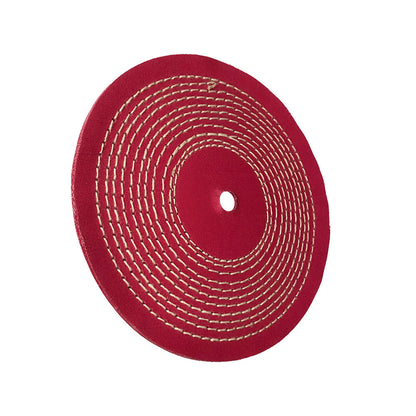 Roda de Polimento Algodão Rosa 200mm - 8"