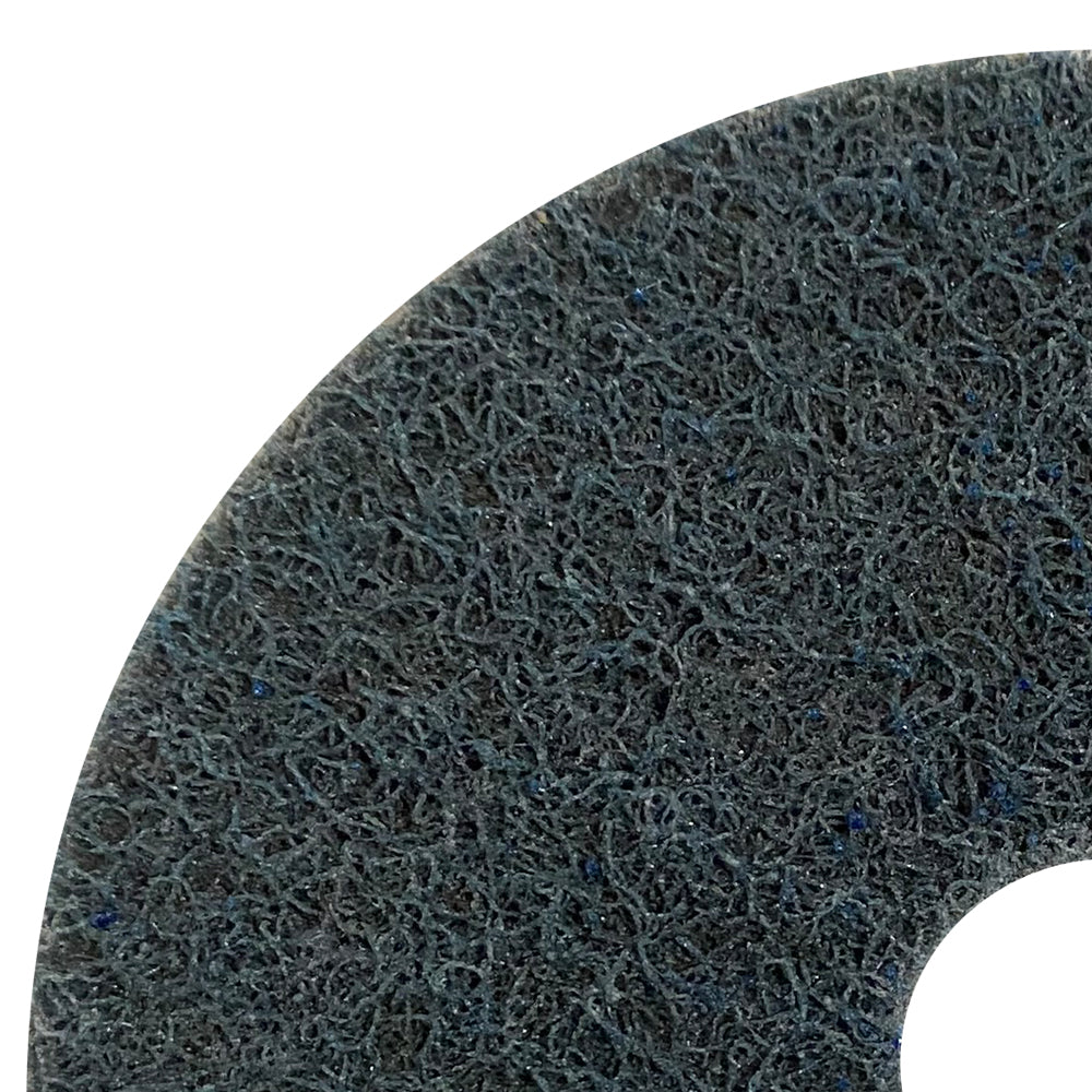 Disco Manta Abrasiva 115mm Acabamento Fino Azul SCLS | Caixa com 10