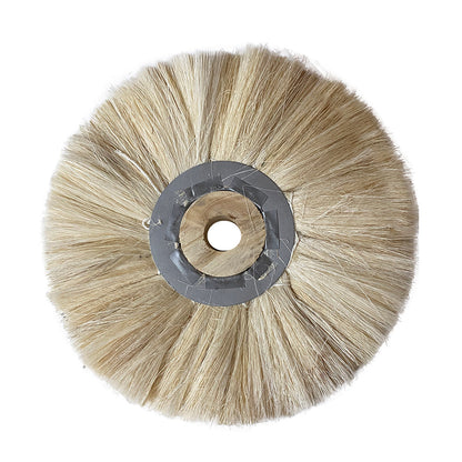 Roda Escova de Sisal 12x2x1.1/4 – Polimento e Acabamento Metais