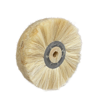 Roda Escova de Sisal 12x2x1.1/4 – Polimento e Acabamento Metais