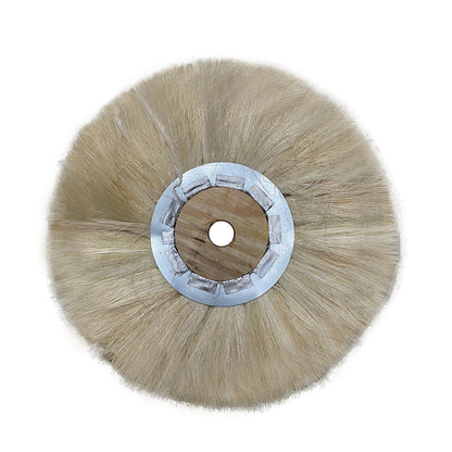 Roda Escova de Sisal 16x2x1.1/4 – Polimento e Acabamento Metais