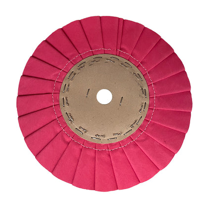 Roda de Polimento Plissada Rosa 350mm - 14" - 3R Fitabras