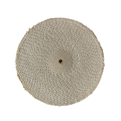 Roda de Polimento Transisal Algodão – Maciça Crua 250mm - 10"