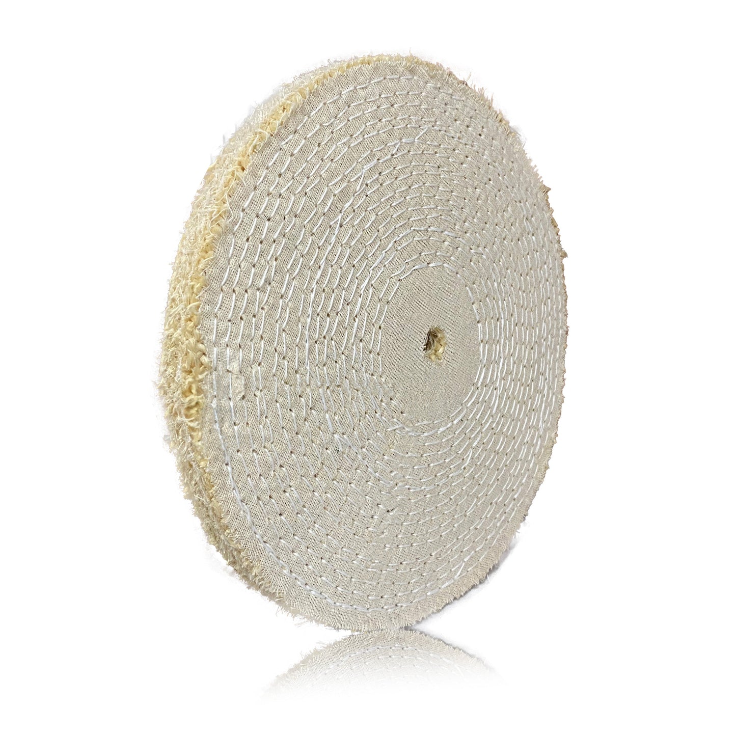 Roda de Polimento Transisal Algodão – Maciça Crua 250mm - 10"
