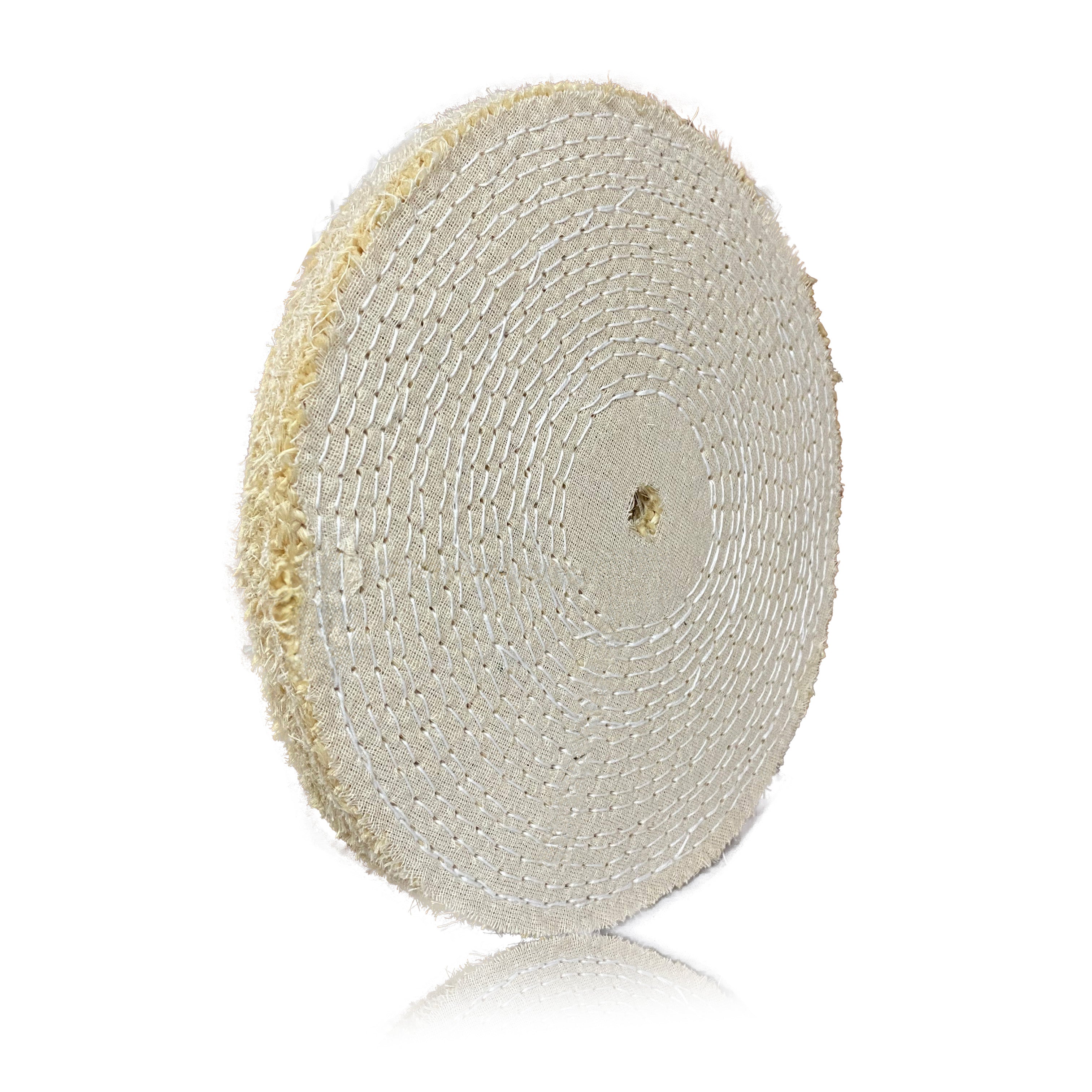 Roda de Polimento Transisal Algodão – Maciça Crua 250mm - 10"