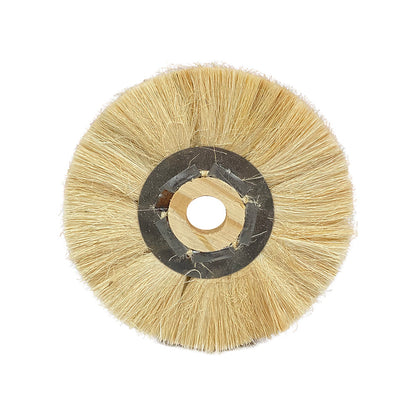 Roda Escova de Sisal 8x1x1.1/4 – Polimento e Acabamento Metais
