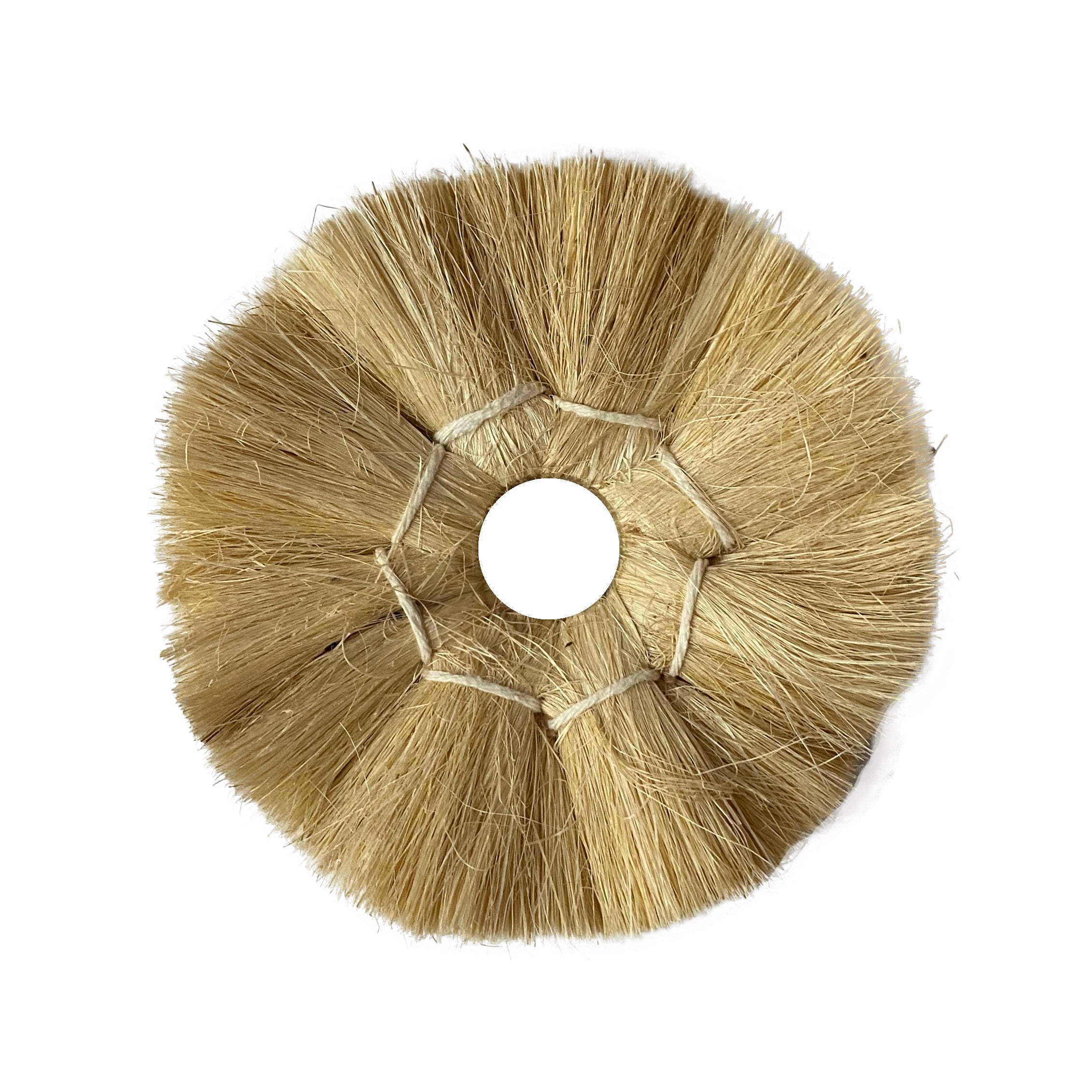 Roda Escova de Sisal 6x1x1.1/4 – Polimento e Acabamento Metais