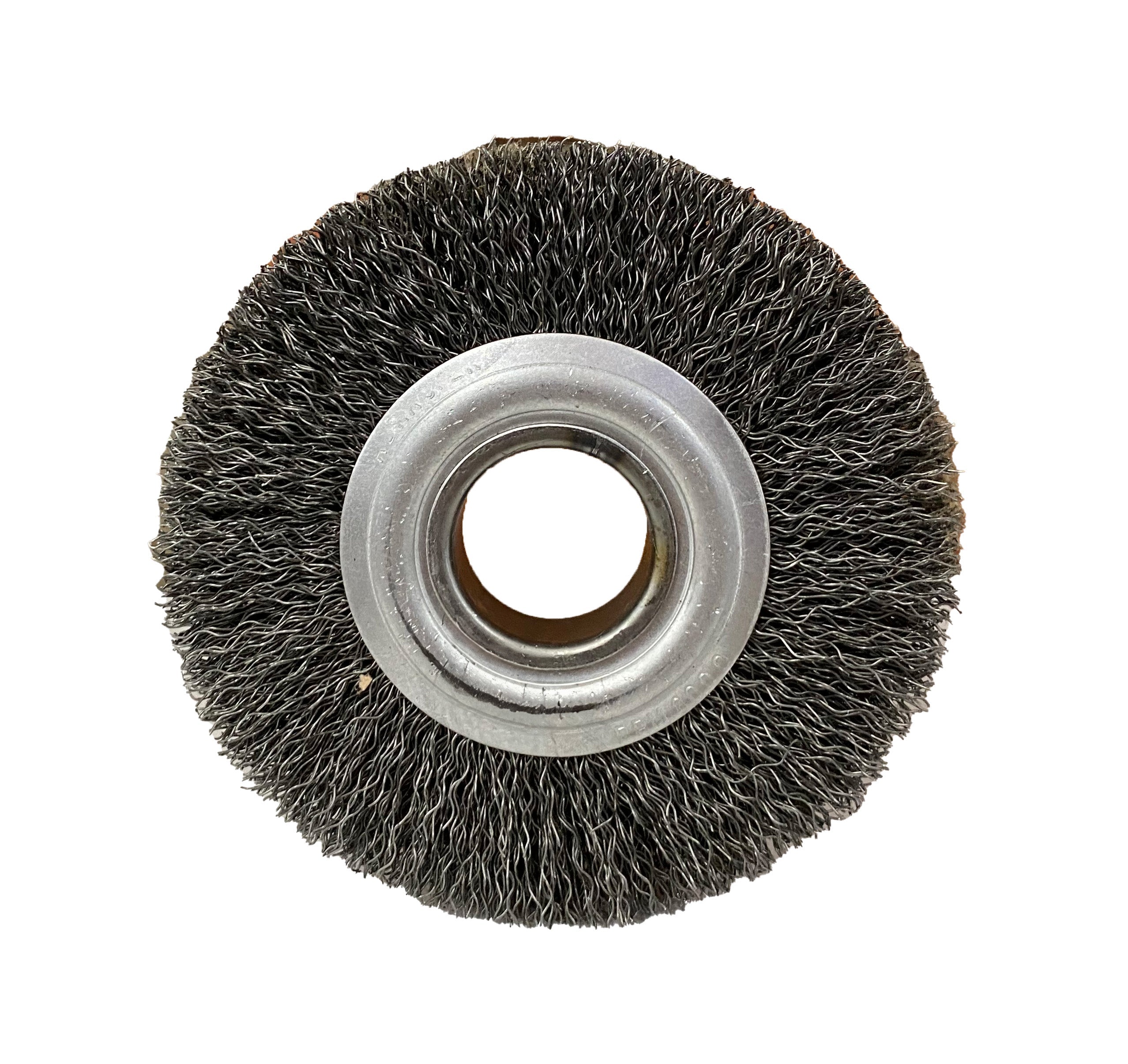 Escova Circular Aço Carbono Ondulada 125x19 Furo 13 para Esmeril