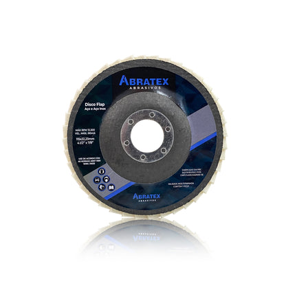 Disco Flap Feltro – Modelo Baixo | Abratex | Caixa com 5
