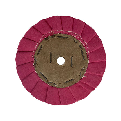 Roda de Polimento Plissada Rosa 150mm - 6" - 3R Fitabras