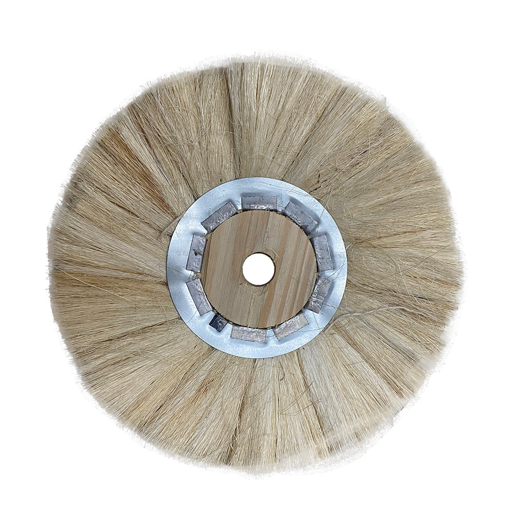 Roda Escova de Sisal 14x1x1.1/4 – Polimento e Acabamento Metais