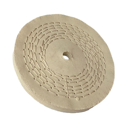 Roda Polimento Algodão 150x15 - Branco Macia - Roda 6"