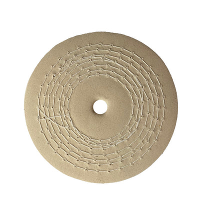 Roda Polimento Algodão 150x15 - Branco Macia - Roda 6"