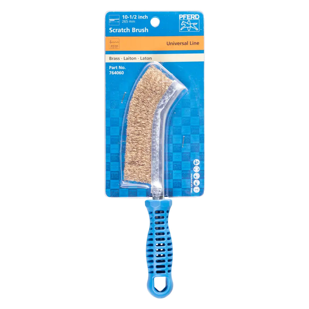 Escova Manual POS HBG Latão 0,30 PFERD Cabo Plástico ART. 43740043