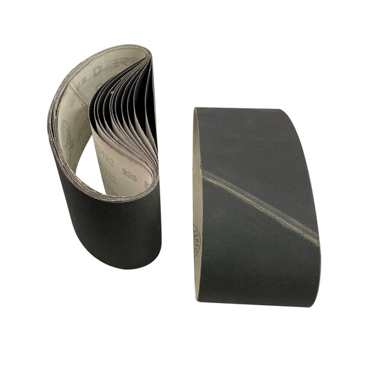 Lixa Cinta 533x75 - Carbeto de Silício JC122 - Kit com 4 peças - ESCOLHA O GRÃO