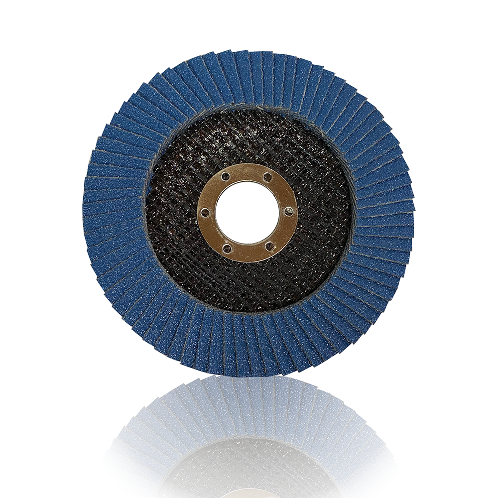 Disco Lixa Flap 115mm Fibra - GR40 - Eco ABRATEX | Caixa com 10