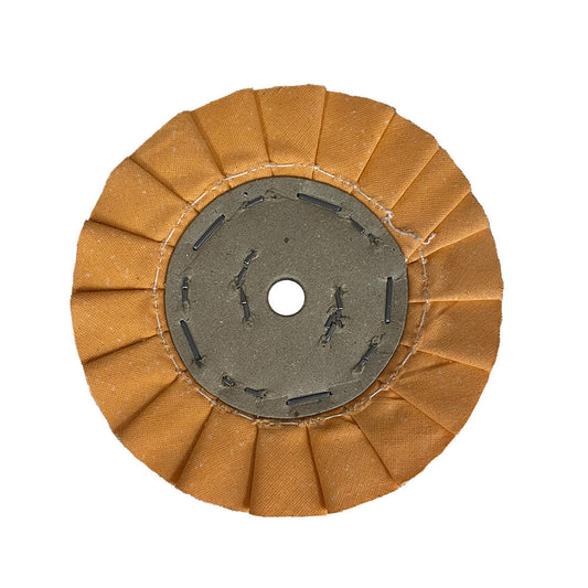 Roda de Polimento Plissada Laranja 150mm - 6" - 3R Fitabras