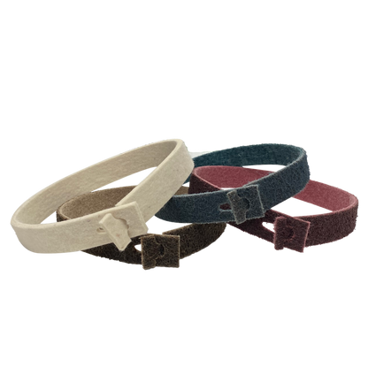 Cinta Engate Rápido Manta Abrasiva SCLS 30X660 - Marrom Grosso