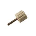 Roda de Feltro 30x25 mm com Haste 6 mm ABRATEX
