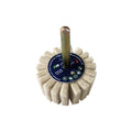 Roda de Feltro 50x25 mm com Haste 6 mm ABRATEX
