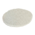 Disco Esponja de Fibra 150 mm Branco Fino para Limpeza Leve