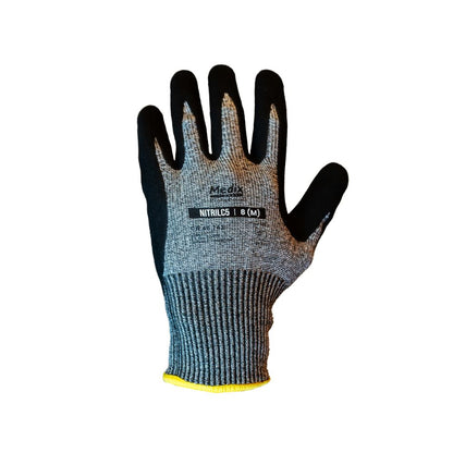 Luva de Segurança Contra Cortes NitrilC5 - Tamanho 8 | MBX | CA 48.742 | Caixa com 10 pares