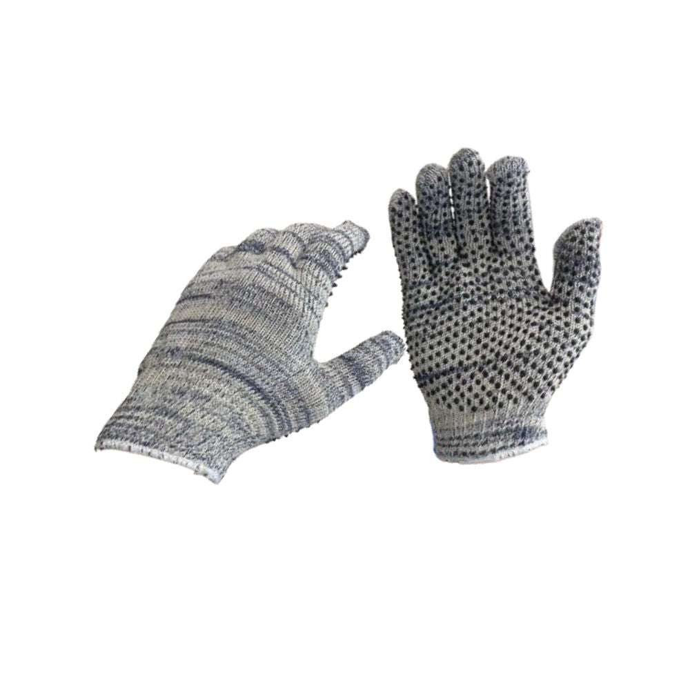 Luva de Malha 4 Fios Algodão Mesclada com Pigmento | CA 37405