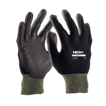 Luva de Segurança PU Industrial – Tamanho 9 | MBX | CA 48.758
