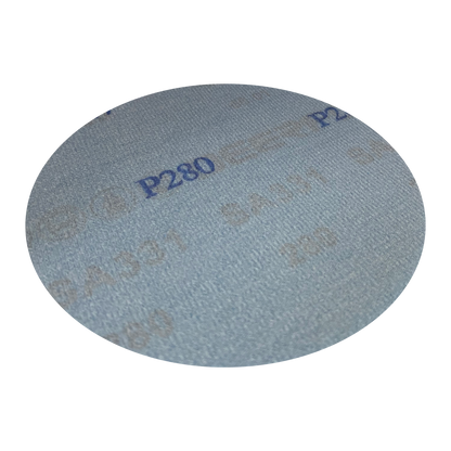 Disco Lixa Velcro 180mm - 7" - Filme - Sem Furo - Caixa 100 Un. - ESCOLHA O GRÃO