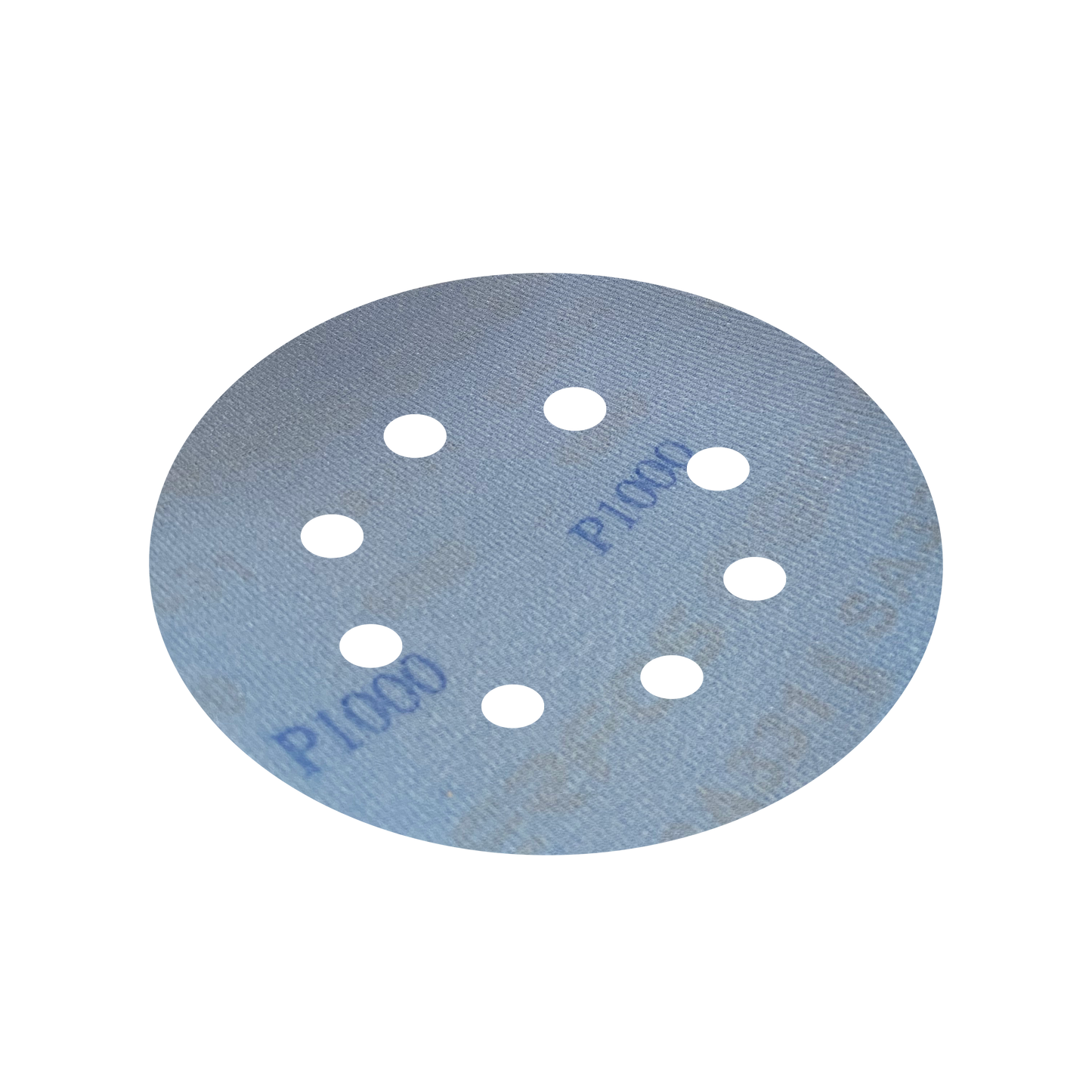 Disco Lixa Velcro 125mm - 5" - Filme - 8 Furos - Caixa 100 un. - ESCOLHA O GRÃO