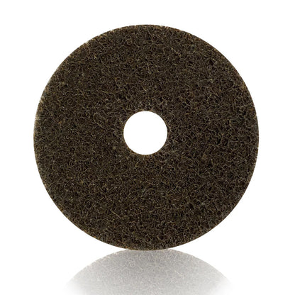 Disco Manta Abrasiva 115mm Acabamento Grosso Marrom SCLS | Caixa com 10