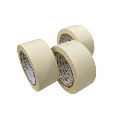 Fita Crepe Branca Uso Geral - 48 mm x 50 m | Caixa com 5